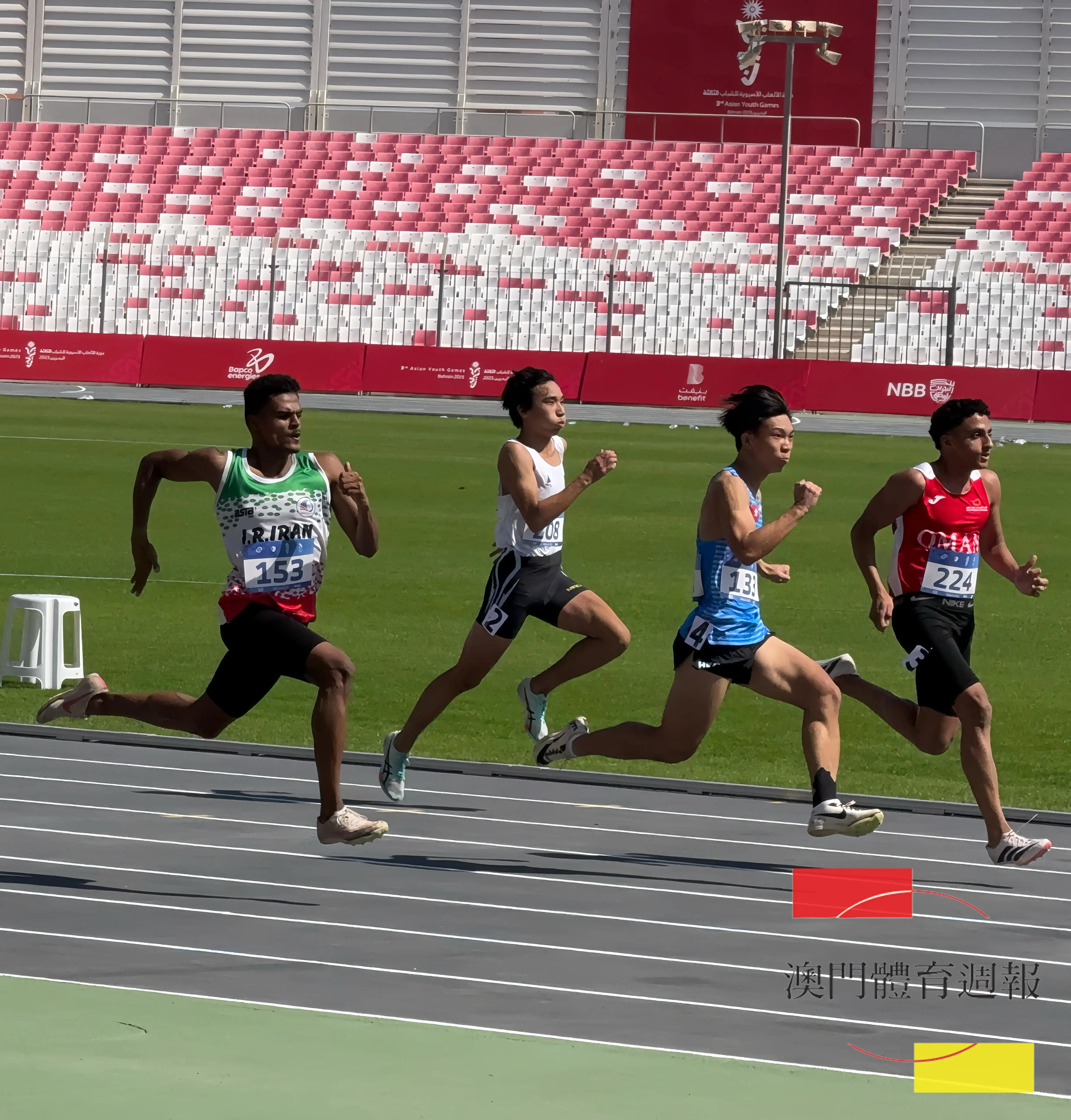 A4 何駿輝(右三)參加男子100米賽事.jpeg